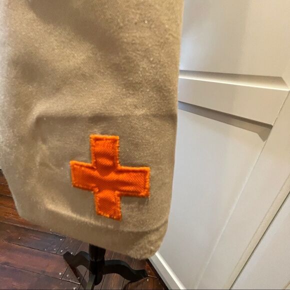 Rossignol JC De Castelbajac Women's Size M Ski Jacket Tan Mock Neck Pockets - Picture 7 of 16